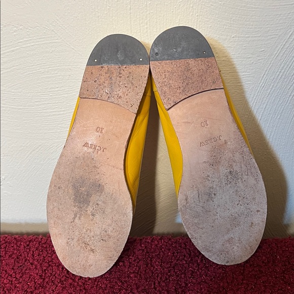 J. Crew Ryan Yellow Penny Loafer size 10 - Picture 12 of 17